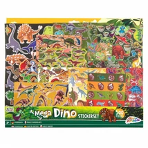 Grafix - Mega matricázó készlet,Dinoszauruszok 500db matrica CA100081