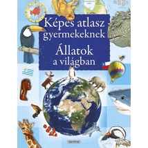 Képes atlasz gyerekeknek - Állatok a világban matricákkal