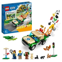 Lego City Missions Vadállatmentő küldetések 60353