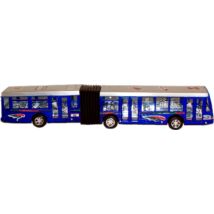 Lendkerekes csuklós busz - 40 cm, kék vagy piros