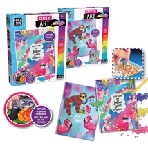 NiceGroup Kristálykép készítő nagy készlet unikornis-lajhár NC2051