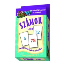 Oktató kártya Számok 1-100