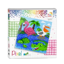 Pixel szett 4 alaplapos-Vizi állatok 44003
