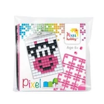 Pixel kulcstartó szett Mosolygó boci 23039