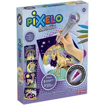 Pixelo Metál színű Színező 8db képpel 20278