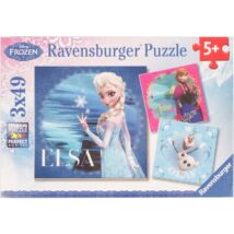 Ravensburger - Jégvarázs 3 x 49 darabos puzzle