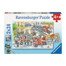 Ravensburger Puzzle 2x24 db - Tűzoltók 07814