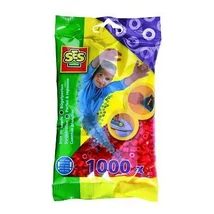 SES - Vasalható gyöngy 1000 darabos - piros