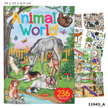 TopModel Animal World matricás tervező füzet 11943