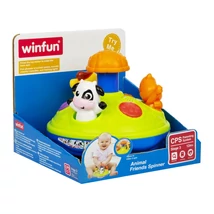 WinFun - Háziállatos pörgettyű bébijáték