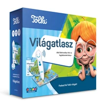 Tolki - Interaktív foglalkoztató könyv készletben - Világatlasz