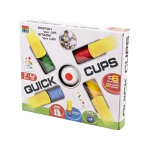 Quick Cups színes poharak társasjáték