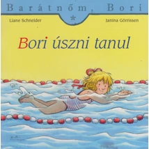 Bori úszni tanul