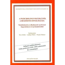 A pszicholingvisztikától a beszédtechnológiáig