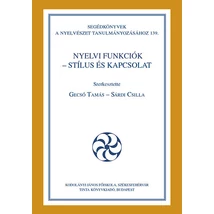 Nyelvi funkciók - Stílus és kapcsolat