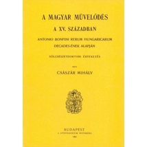 Magyar művelődés a XV. században - Antonio Bonfini Rerum Hungaricarum decades-ének alapján
