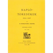 Naplótöredékek 1824-1886. IV. 1875-1887