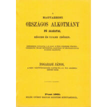 A magyarhoni országos alkotmány fő ágazatai, régibb és ujabb időben