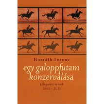 Egy galoppfutam konzerválása - Válogatott versek 2000-2013