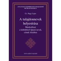 A tulajdonnevek helyesírása