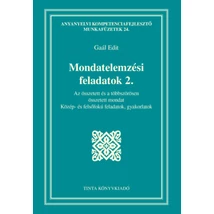 Mondatelemzési feladatok 2.