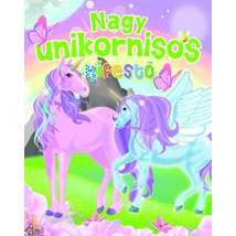 Nagy unikornisos kifestő
