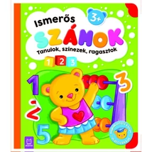 Tanulok, színezek, ragasztok - Ismerős számok
