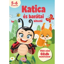 Katica és barátai kifestő
