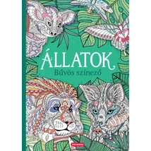 Állatok - Bűvös színező