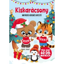 Kiskarácsony - Matricás versikés kifestő