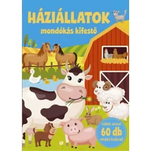 Háziállatok - Mondókás kifestő