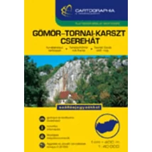 Gömör-Tornai-karszt és Cserehát turistakalauz 1:40 000