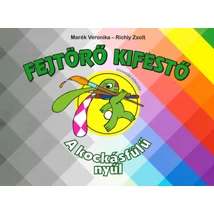 A kockásfülű nyúl - Fejtörő kifestő