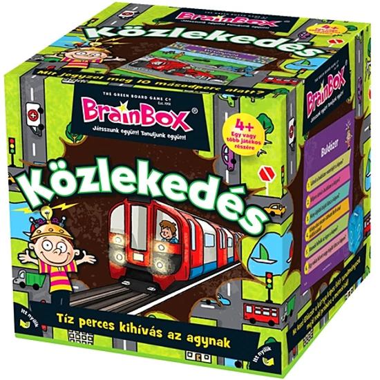 BrainBox - Közlekedés társasjáték (93658)