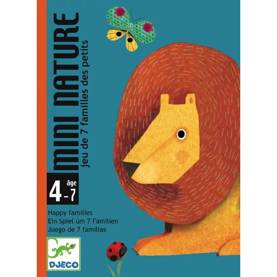 Djeco - Mini nature kártyajáték
