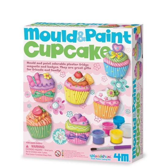 4M - Gipszkiöntő játék - Muffinok