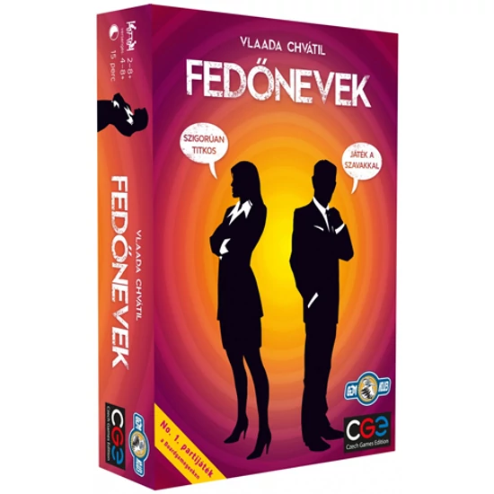 Asmodee - Fedőnevek társasjáték (CZE32252)