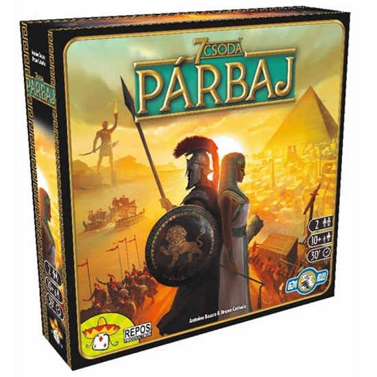 Asmodee - 7 Csoda: Párbaj társasjáték (ASM34545)