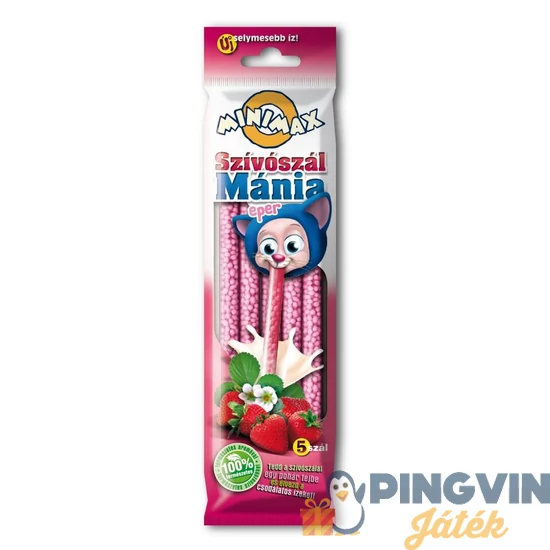 Minimax - Szívószál Mánia - Eper
