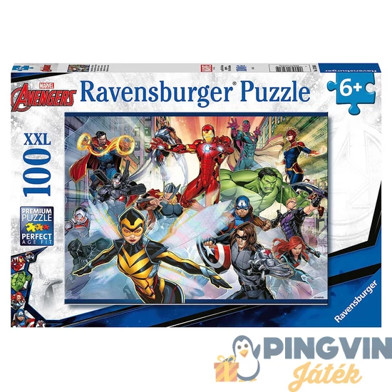 Ravensburger - Puzzle 100 db - Avangers 13261