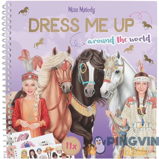 Depesche: Miss Melody - Dress Me Up kicsi Around a World matricás tervező 12431