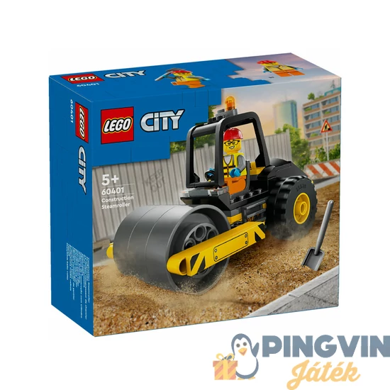 LEGO® City Great Vehicles 60401 Építőipari úthenger