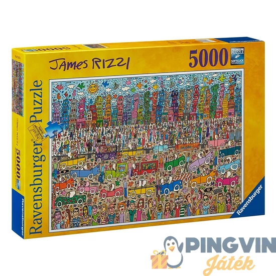 Ravensburger - Puzzle 5000 db - James Rizzi 17427