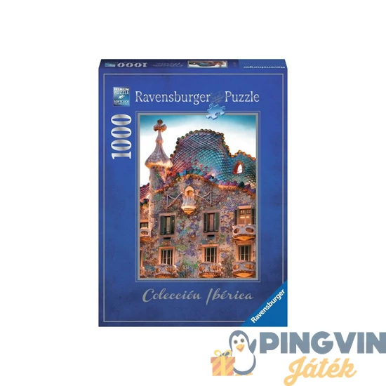 Ravensburger - Puzzle 1000 db - Casa Battlo