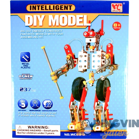 Fémépítő - Robot 237 db-os