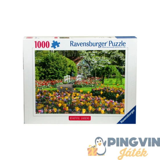 Ravensburger - Puzzle 1000 db - Keukenhof kertek