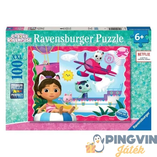 Ravensburger - Puzzle 100 db - Gabi babaháza