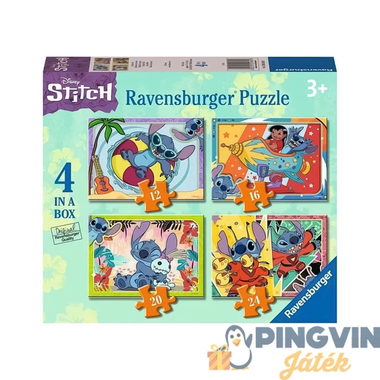 Ravensburger - Puzzle 4in1 - Stitch