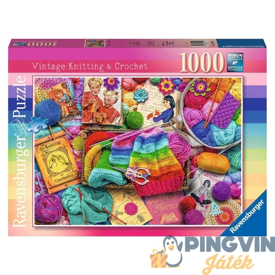 Ravensburger - Puzzle 1000 db - Kötögetés