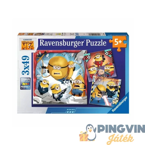 Ravensburger - Puzzle 349 db - Minyonok 4